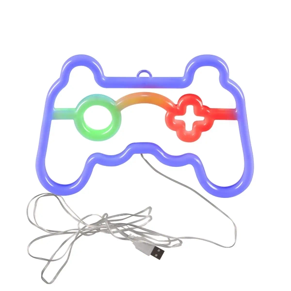 Dekoracyjna lampa ścienna NEON 327161 LED 3W RGB na baterie kolorowa