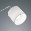 Lampa podłogowa z abażurkami IKERIS DL501-46330 srebrny biały