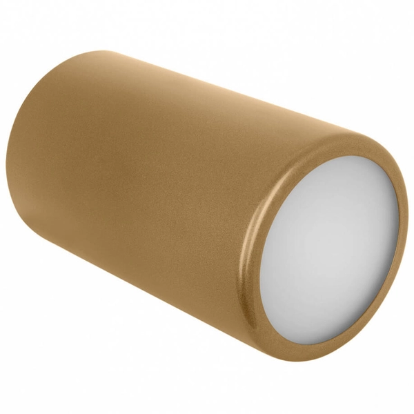 Metalowy donwlight sufitowy 137623620675 tuba do holu złota