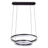 Okrągła lampa wisząca CIRCULO 7096922 LED 48W 3000-600K pilot ring czarny