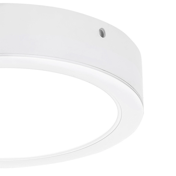 Natynkowa lampa okrągła Shaun 3171 LED 12W 4000K plafon do pokoju biały