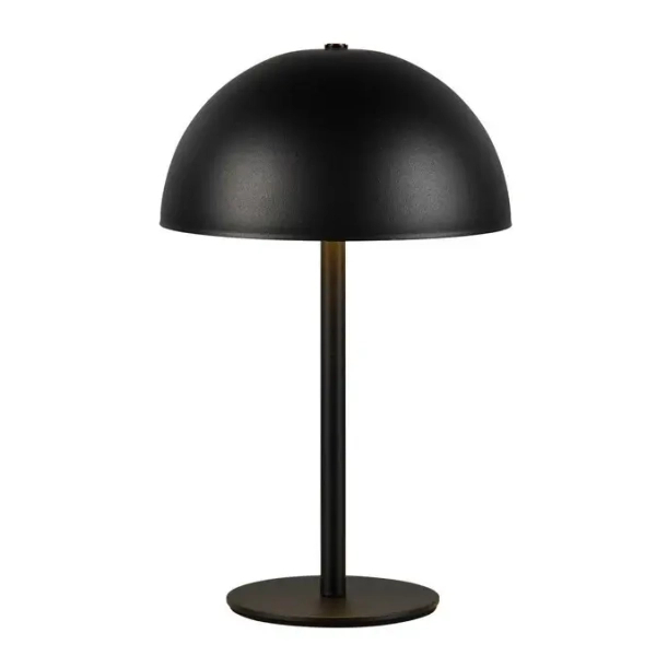 Nocna lampka grzybek ze ściemniaczem MUNOZ R54891132 LED 1,3W 3000K czarny