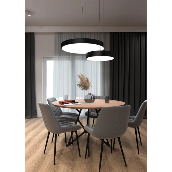 LAMPA wisząca BUNGO 7549 Shilo okrągła OPRAWA metalowa ZWIS biały