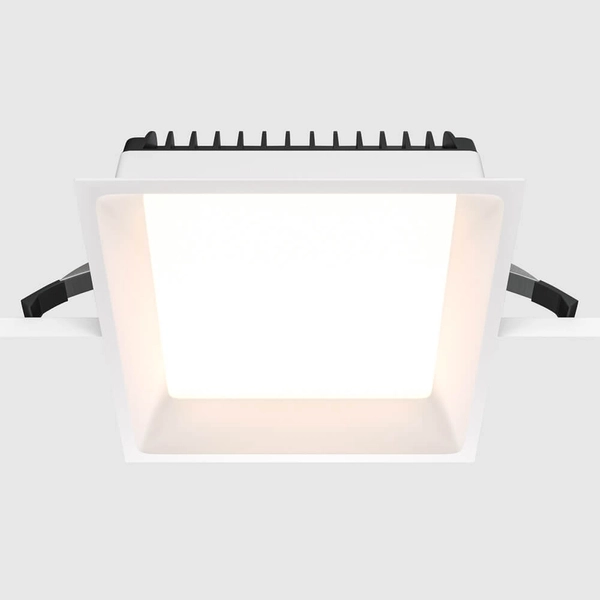 Nasufitowa lampa Okno DL056-24W3K-W LED 24W 3000K IP44 metalowa biała