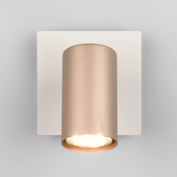 Kinkiet ścienny do salonu VANTOS DL165802400 Trio tubka brązowa