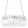 Okrągła lampa zwis Nosta PND-34364-2-CH-CL LED 24W 3000K przezroczysty