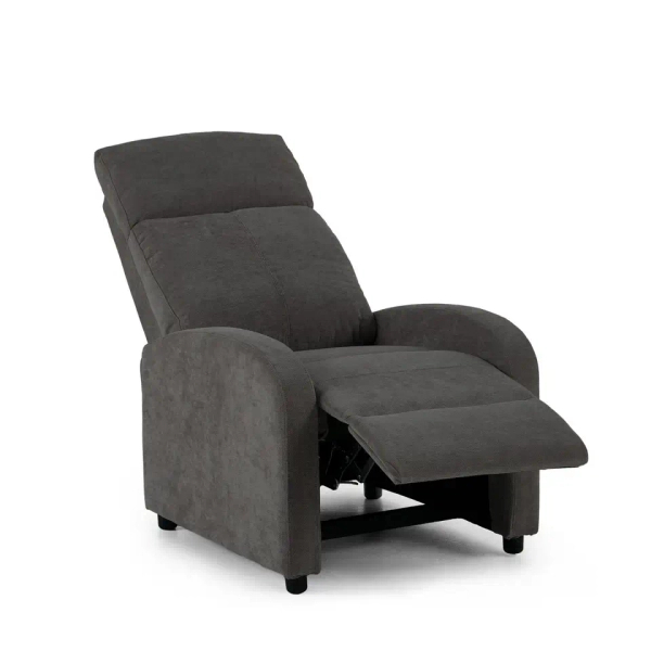 Fotel wypoczynkowy RELAX PREMIUM ciemnoszary KH1501100394 tkaninowy