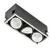 Wpustowa lampa sufitowa Vertico GL7108-3/3X18W 4000K WH+BL LED 54W biała