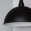 Kopułowa lampa wisząca Retro ABR-RRR-3XE27 Abruzzo potrójna czarny