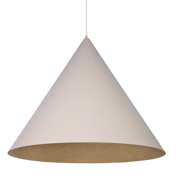 Lampa wisząca nad stół VESUVIO 41069 do kuchni beżowa złota