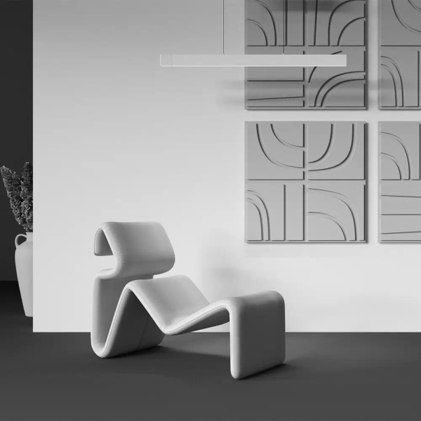 Liniowa lampa zwisająca Euphoria P109PL-36W2.7-6K-W LED 36W 2700-6000K biała