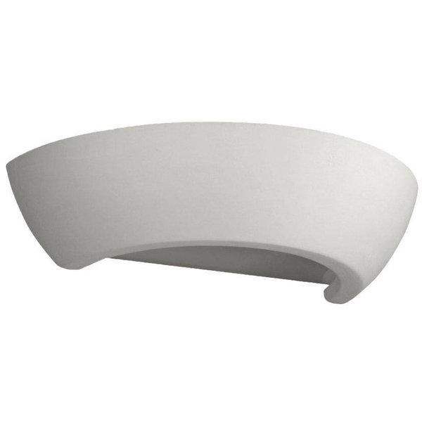 Ceramiczny kinkiet SL.0160 salonowa lampa ścienna biała