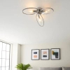 Potrójna lampa sufitowa Amari 96833 szklana chrom przezroczysty