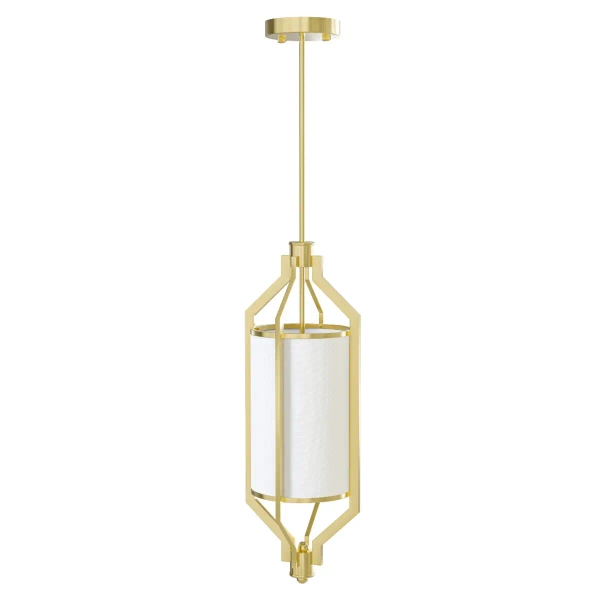 Pojedyncza wisząca lampa do sypialni Zundo Old Gold 20 OR85860 złota