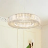 Żyrandol glamour CRISTAL ST-10625P-60 złota transparentna szklana LED 60W 3000K do salonu