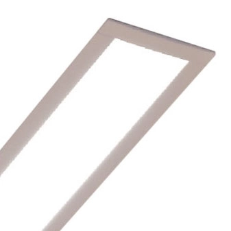 Liniowa lampa wpustowa Lupinus 2120015102-1 Elkim LED 48W 3000K biała