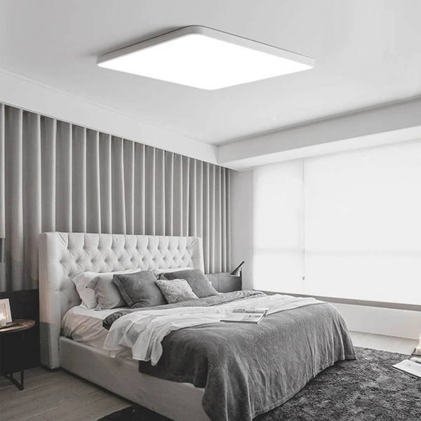 Sufitowa lampa kwadratowa MD1002-40-BY Abigali LED 24W 3000K pilot biała