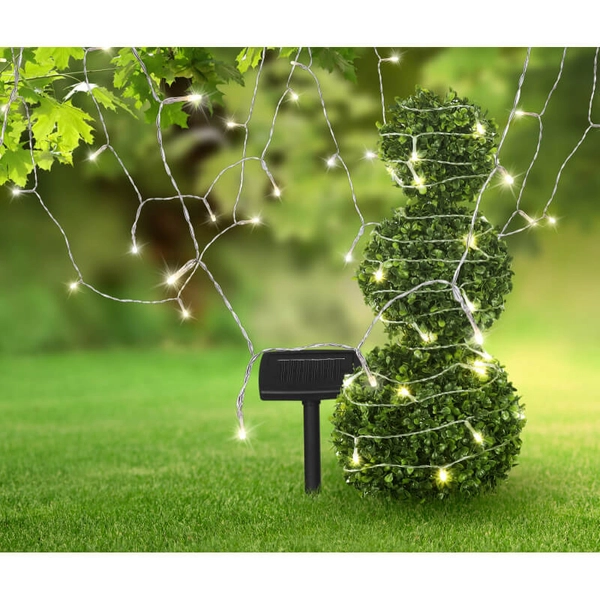 Iluminacja do ogrodu światełka 20m 120 LED 0,06W białe