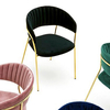 Eleganckie krzesło Margo KH121100121.74 King Home tapicerowane czarne