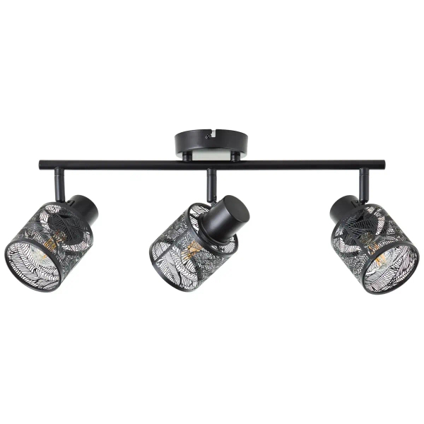 Sufitowa lampa regulowana Bano 99870/76 potrójna czarny
