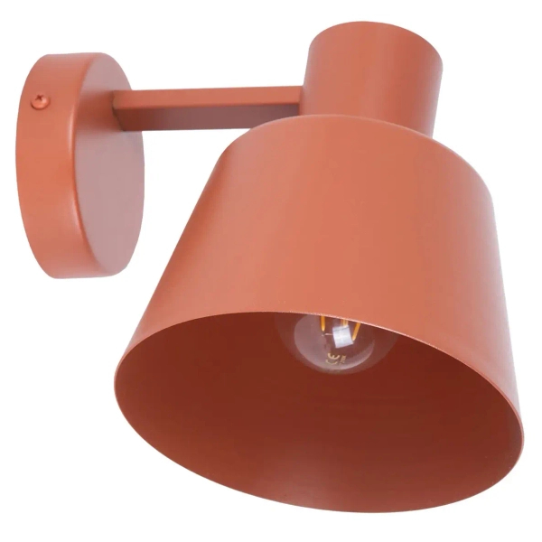 Naścienna lampa do przedpokoju Dunka 41137 metalowa ceglana