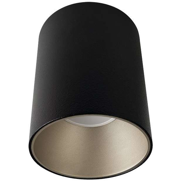 Downlight LAMPA sufitowa EYE TONE 8932 Nowodvorski tuba OPRAWA metalowa czarna srebrna