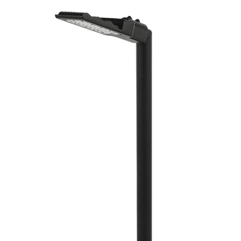 Czarna lampa ogrodowa PATHWAY 9420 LED 24W 3000K słupek IP44