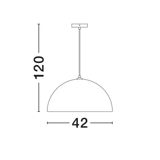Minimalistyczna lampa wisząca PLONARO LE45346 do kuchni czarna