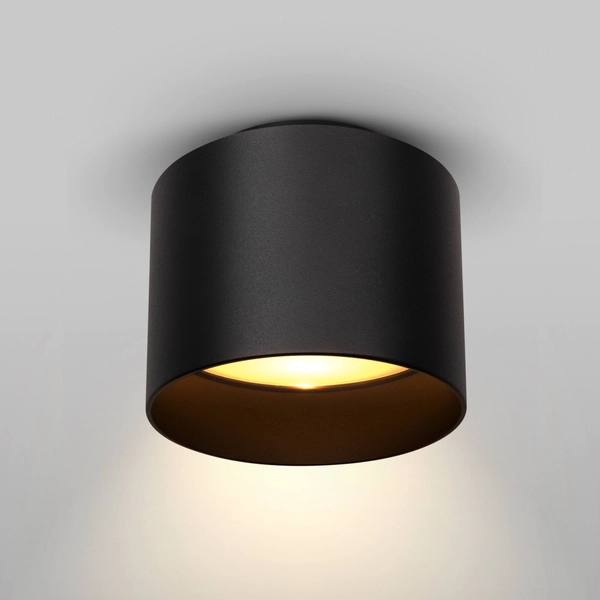 Metalowa lampa sufitowa Dafne C009CW-L12B LED 12W czarna