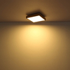 Ekologiczna LAMPA sufitowa DORO 416080WD2 Globo nowoczesna LED 24W 3000K do salonu drewno