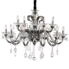 Żyrandol DUNJA 64104-15 świecznikowa z kryształkami maria teresa chrom