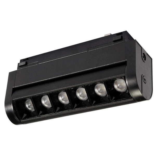 Lampa magnetyczna kierunkowa do szynoprzewodu 966 Domeno LED 6W 3000K czarna