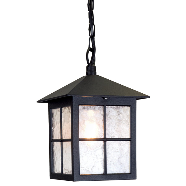 Latarnia wisząca na łańcuchu Winchester BL18B-BLACK Elstead zewnętrzna czarna