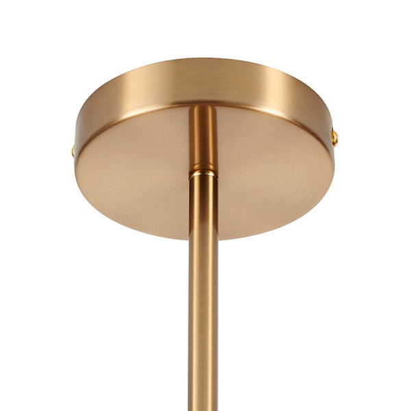 Lampa wisząca Cosmic ST-8954-P8 Step molekuły szklane przezroczyste złote