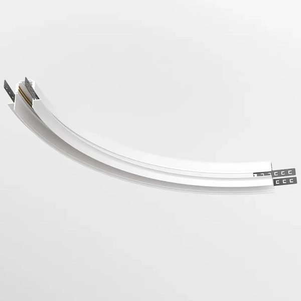 Promieniowe złącze Exility TRA044-angle.12W do szynoprzewodu magnetycznego białe