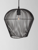 Wisząca lampa industrialna LE42929 do sypialni czarna