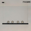 Wisząca lampa kulista Lineal MSE010100270 Moosee kule przydymione czarne
