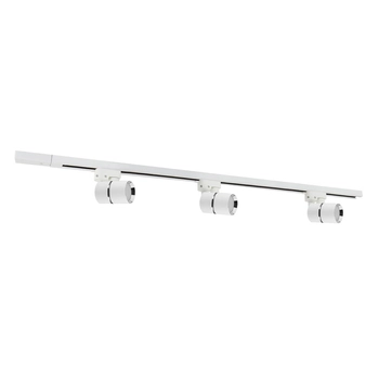 Szynoprzewód 1-fazowy z reflektorami 3szt zestaw Dior 04257 Ideus biały chrom