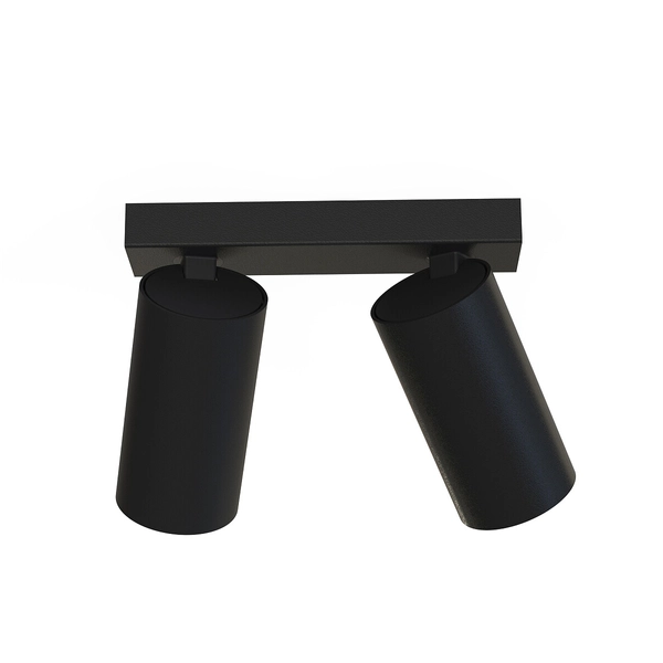 Minimalistyczna lampa pokojowa Mono 7841 czarne tuby ruchome hol