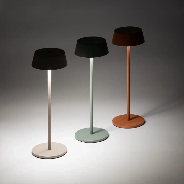 Stołowa lampa tarasowa AMY 11534 LED 2W 3000K IP54 czerwona