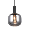 Przydymiona lampa wisząca DIVA 319800132 Trio do kuchni przydymiony czarny
