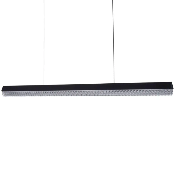 Wisząca lampa listwa ANABELLA ST-8501 black LED 12W 3000K czarna