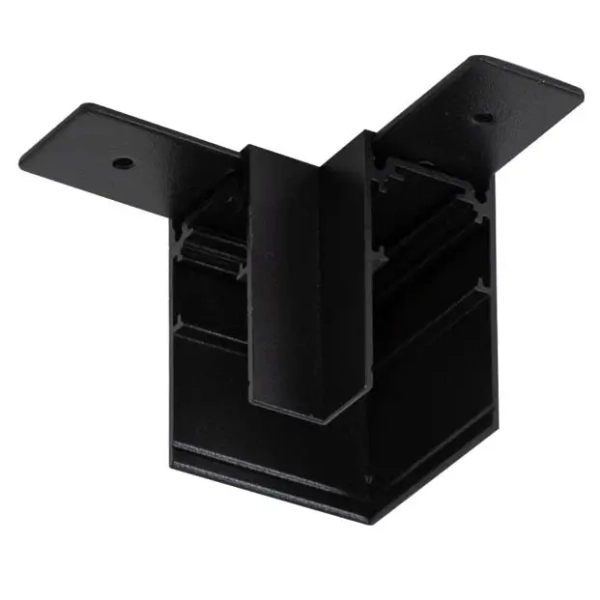 Magnetyczny narożnik do szyn TRMA-263537-CONN-L-TYPE metalowy czarny