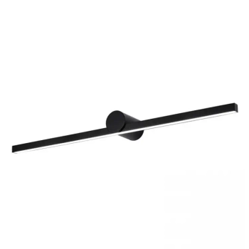 Podłużna ścienna lampa 22125 LED 17W 3000K nad lustro IP54 czarny