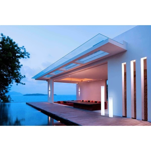 Ogrodowa lampa tuba Fity LUMFT100OFNW King Home słupek IP65 biały