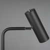 Lampa podłogowa VANTOS DL132412400 czarna tuba stojąca do gabinetu