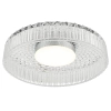 Kryształowy plafon Leena LEE5208 LED 16W 2700K okrągły chrom