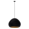 Lampa wisząca nad wyspę Lava 41077 Sigma kuchenna czarna złota
