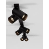 Lampa sufitowa do sypialni FALORIA LE45653 tubki metalowe czarne