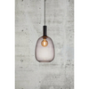 Wisząca lampa do jadalni Alton 47303047 szklana czarny przydymiony